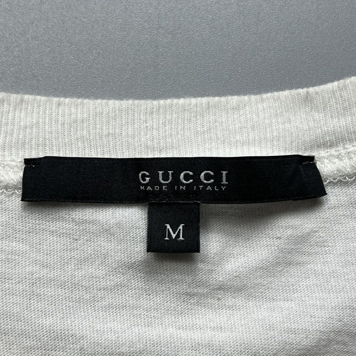Gucci × Vintage Gucci - Gold Aglet Medal Plain - Tshirt Size M / US 6-8 / IT 42-44 - 8 Thumbnail