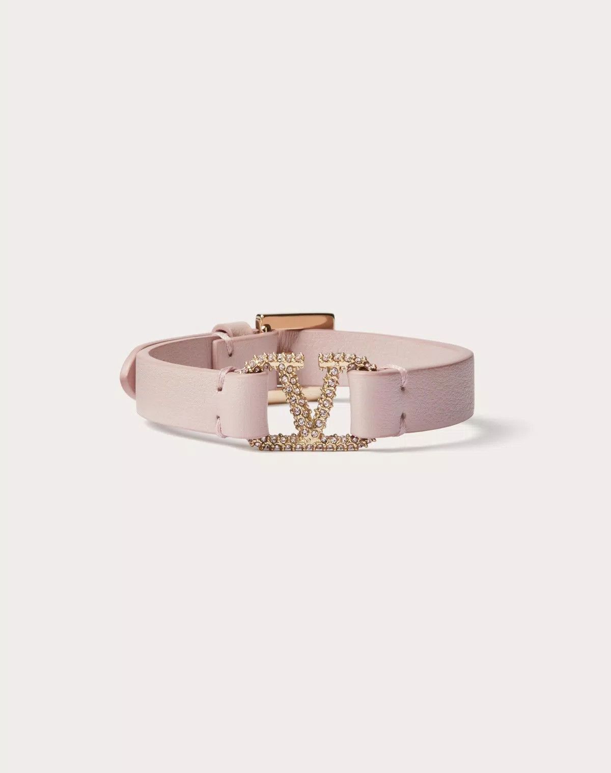 Valentino oc11z0725 Size:OS/ Crystal Bracelets in Light Pink Size ONE SIZE - 1 Thumbnail