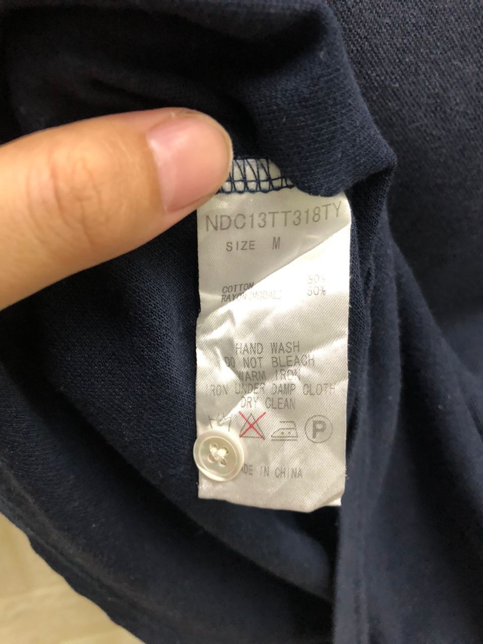 Japanese Brand vintage Nano Universe Buttoned Polo Tee Size US M / EU 48-50 / 2 - 3 Thumbnail
