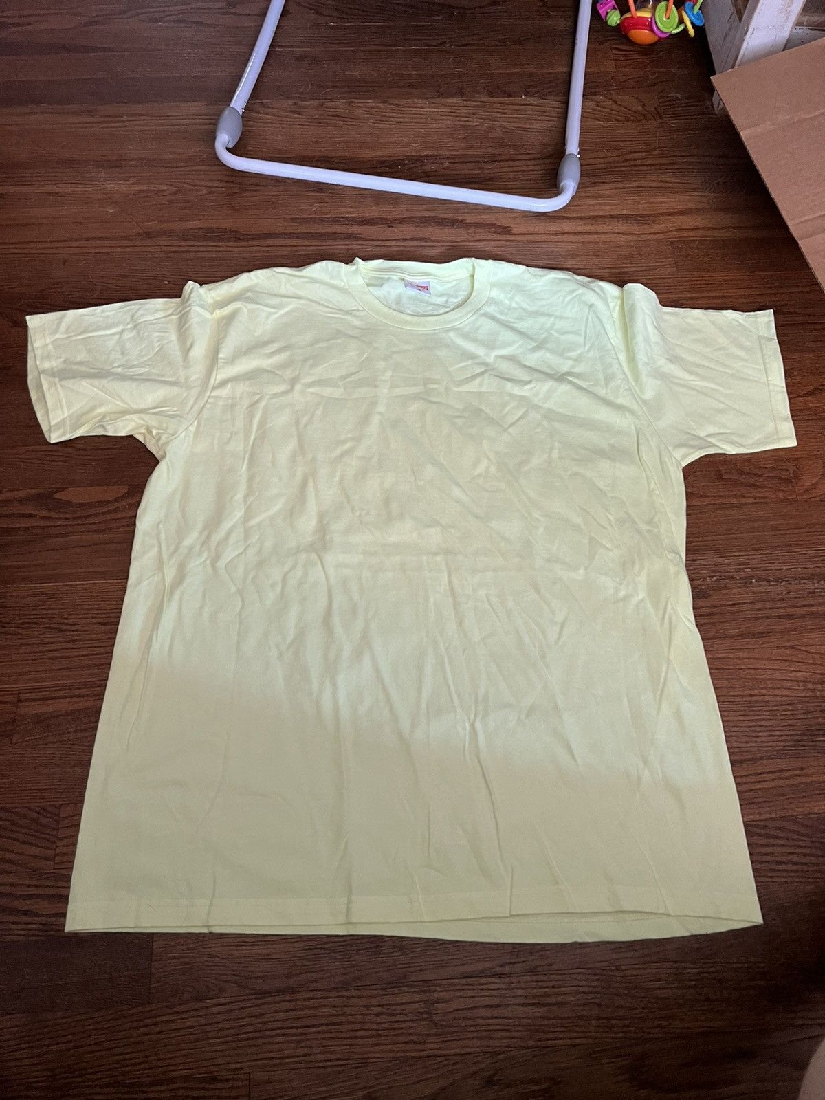 Supreme supreme plain blank short sleeve t shirt men’s xl green Size US XL / EU 56 / 4 - 2 Thumbnail