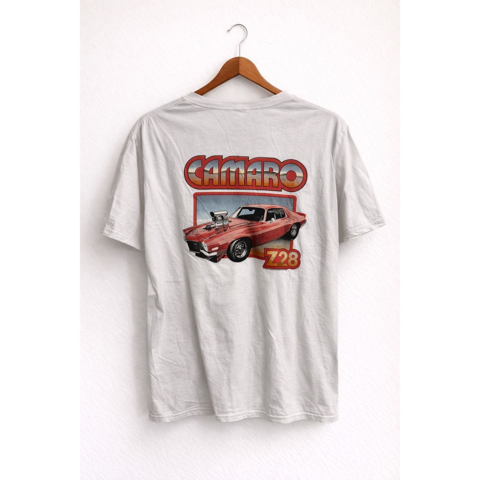 Other Camaro Z28 Graphic T-Shirt Men’s XL White Chevy Muscle Car Tee Size US XL / EU 56 / 4 - 2 Thumbnail