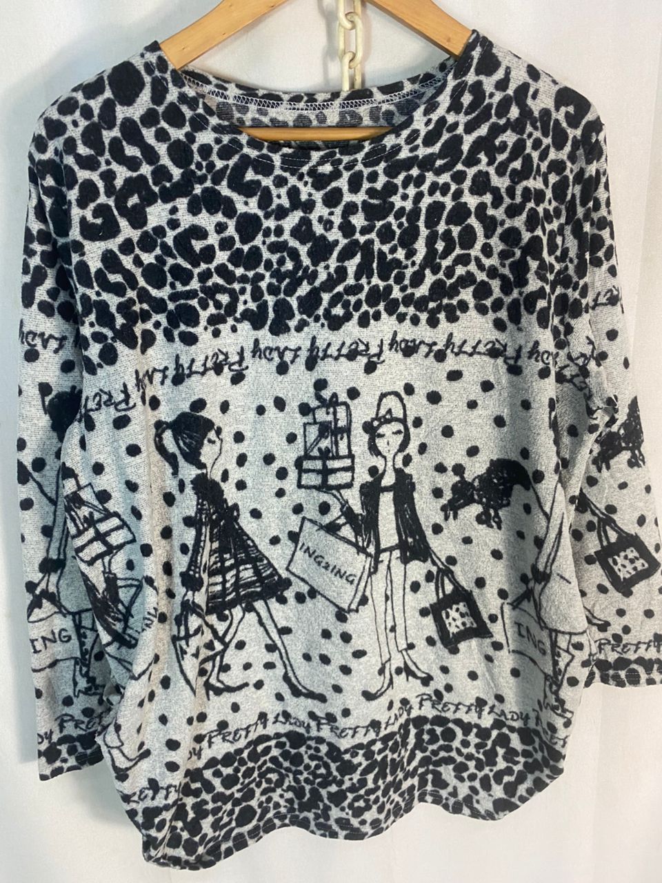 Japanese Brand V.I.A.N.T.E fullprint blouse shirt Size L / US 10 / IT 46 - 3 Thumbnail