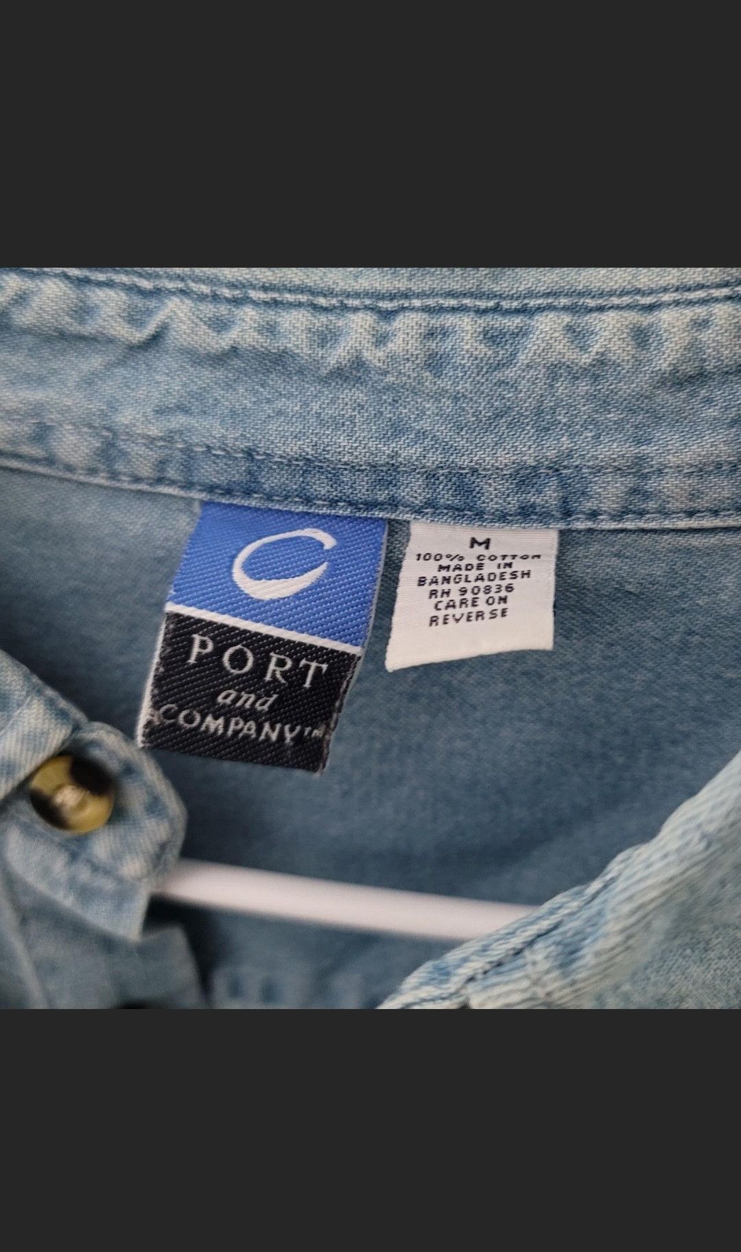 Vintage Vintage Denim Kraft Button Up Size US M / EU 48-50 / 2 - 3 Thumbnail