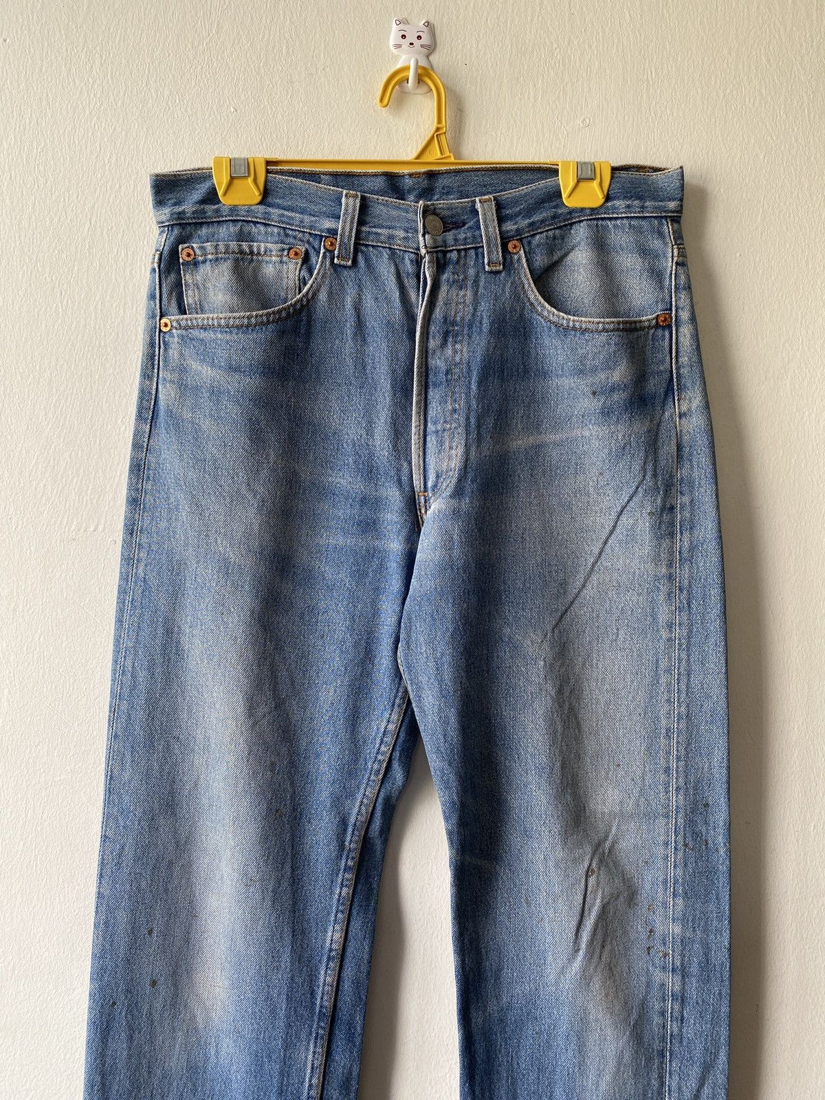 Levi's Vintage 90s Levi’s 501 Denim Size US 31 - 3 Thumbnail