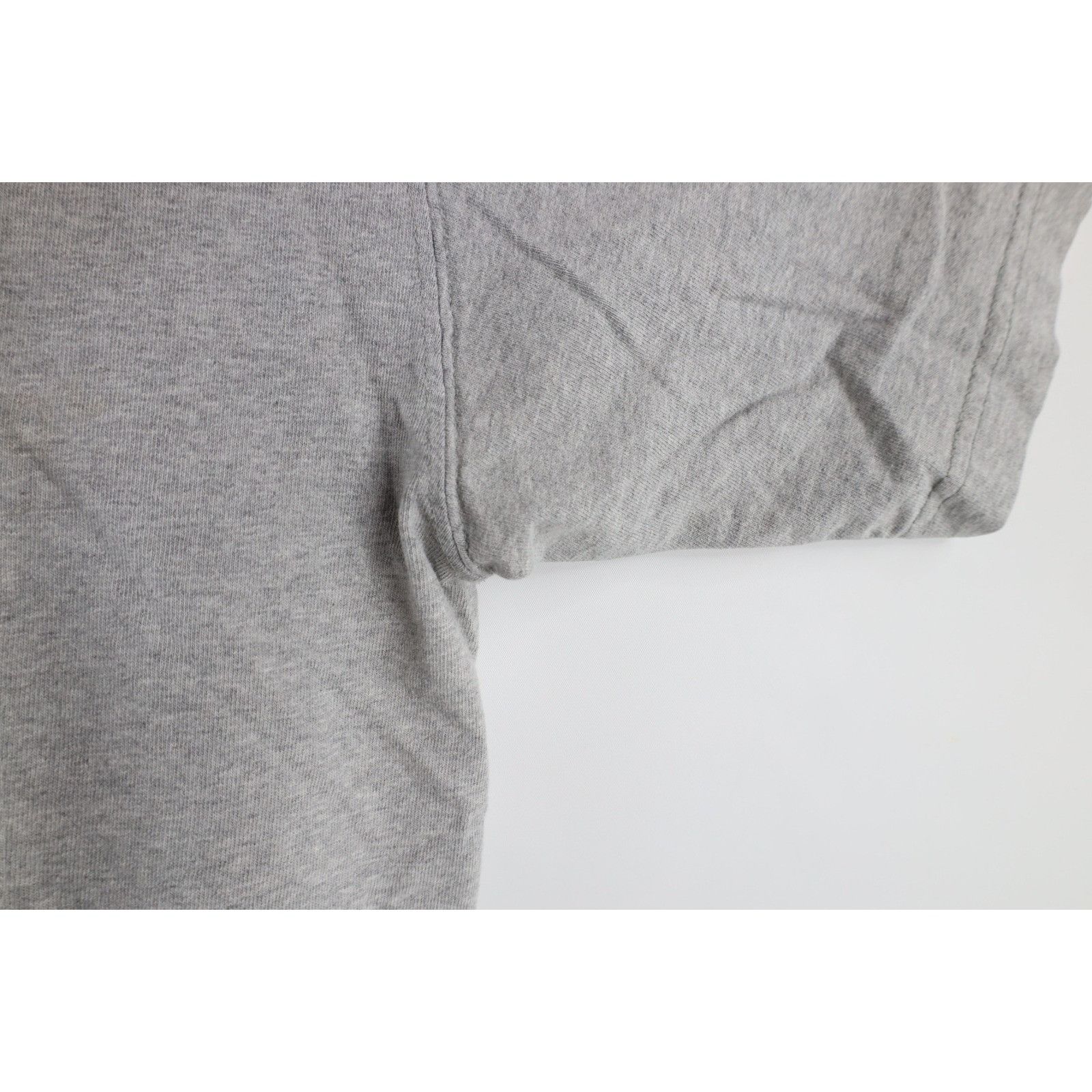 Jockey × Vintage Vintage 90s Streetwear Distressed Blank Pocket T-Shirt Size US L / EU 52-54 / 3 - 11 Thumbnail