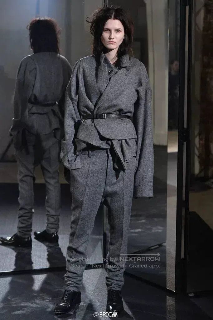 Haider Ackermann Haider Ackermann 14FW Herringbone Wool Blazer. Size US M / EU 48-50 / 2 - 4 Thumbnail