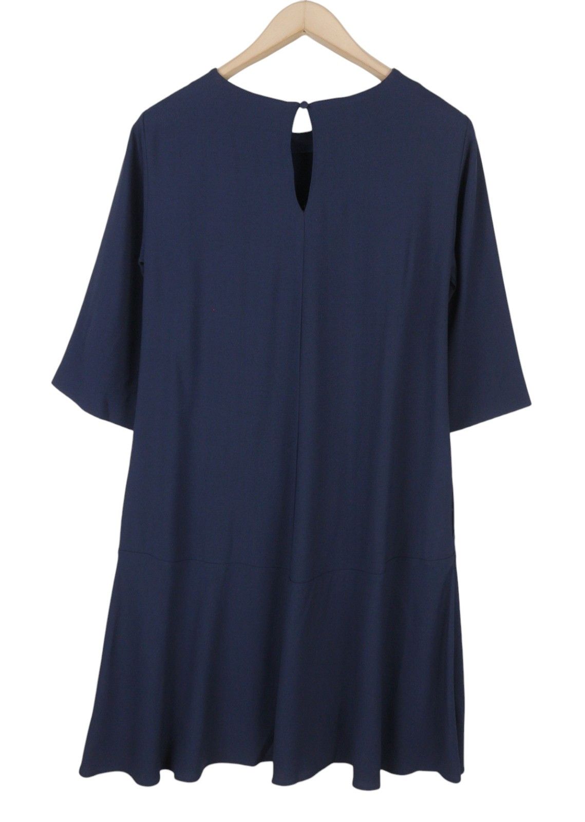 Max Mara WEEKEND EU36 Dark Blue 3/4 Sleeve Dress 88913 Size S / US 4 / IT 40 - 4 Thumbnail