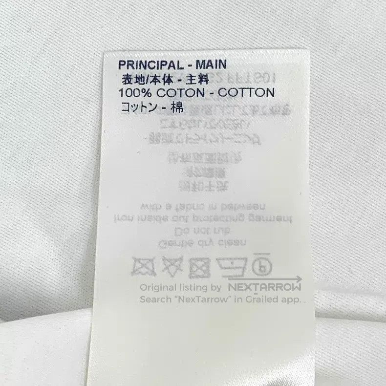 Louis Vuitton Louis Vuitton White watch badge embroidered cotton crew ne Size US M / EU 48-50 / 2 - 7 Thumbnail