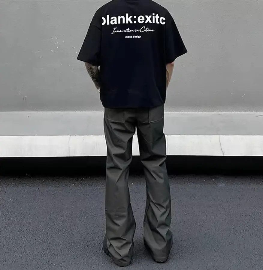 Japanese Brand × Vintage Streetwear Design Loose Baggy Straight Casual Pants Size US 33 - 5 Thumbnail