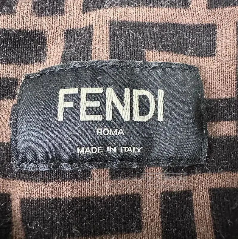 Fendi Fendi L Size Dark Gray Cotton Women's Hoodie . Size L / US 10 / IT 46 - 3 Thumbnail