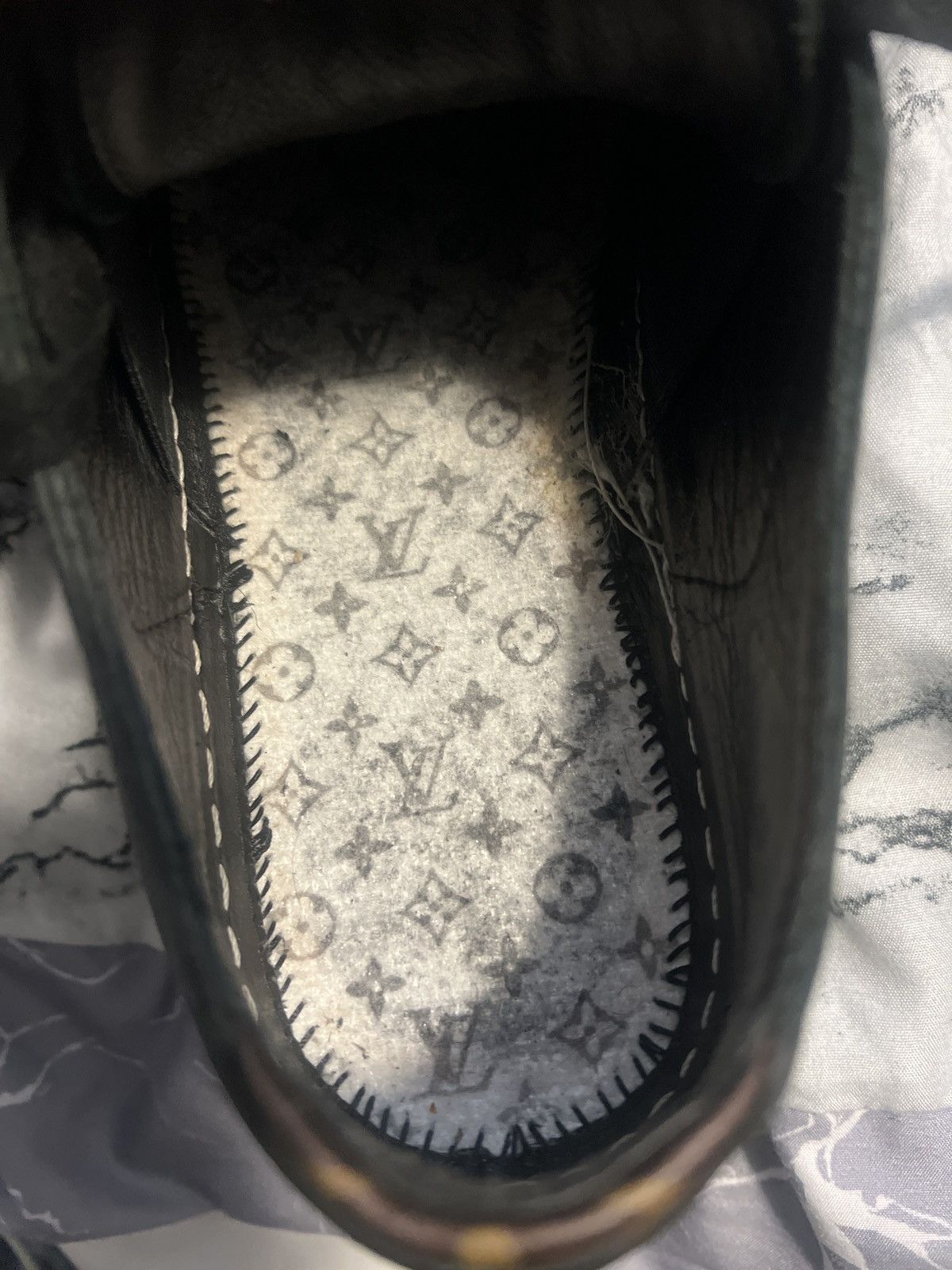 Louis Vuitton Louis Vuitton Leather Trainers Size US 7.5 / EU 40-41 - 21 Thumbnail