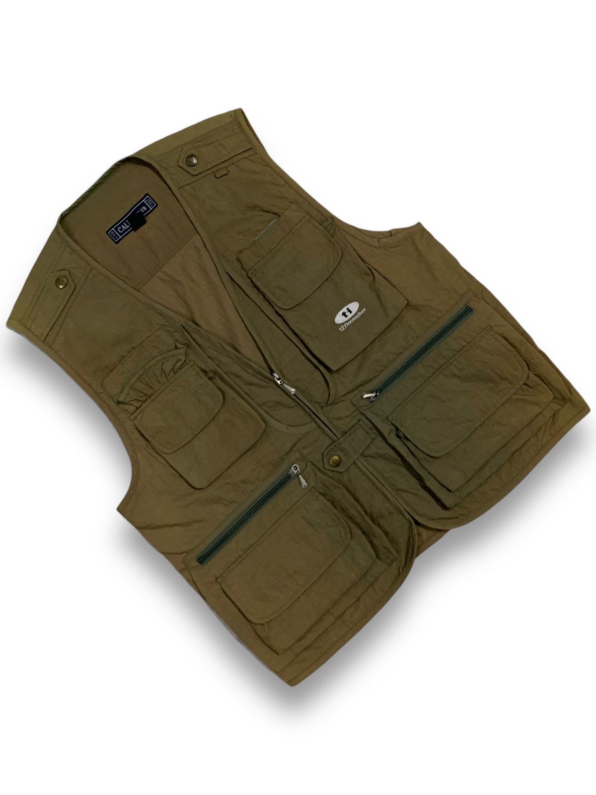 Vintage Japanese Califf Club Faded Multipocket Tactical Vest