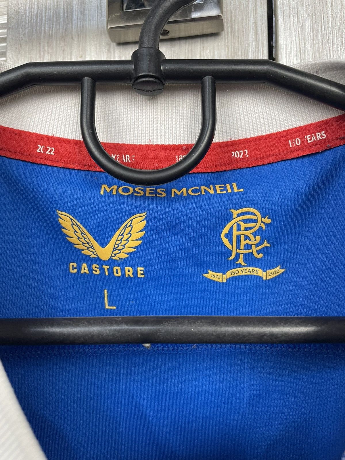 Castore Glasgow Rangers 2021/2022 Castore Soccer Jersey Fotball Kit Size US L / EU 52-54 / 3 - 10 Thumbnail