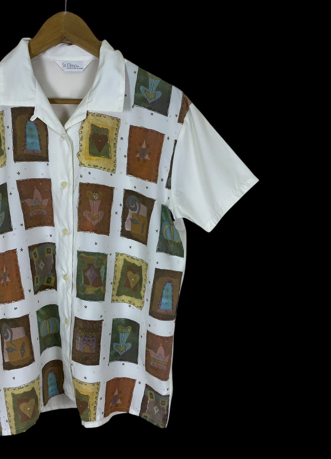 Japanese Brand Japanese St Elmo Frame Diagram Inspired By Picasso Shirt Size US M / EU 48-50 / 2 - 1 Thumbnail