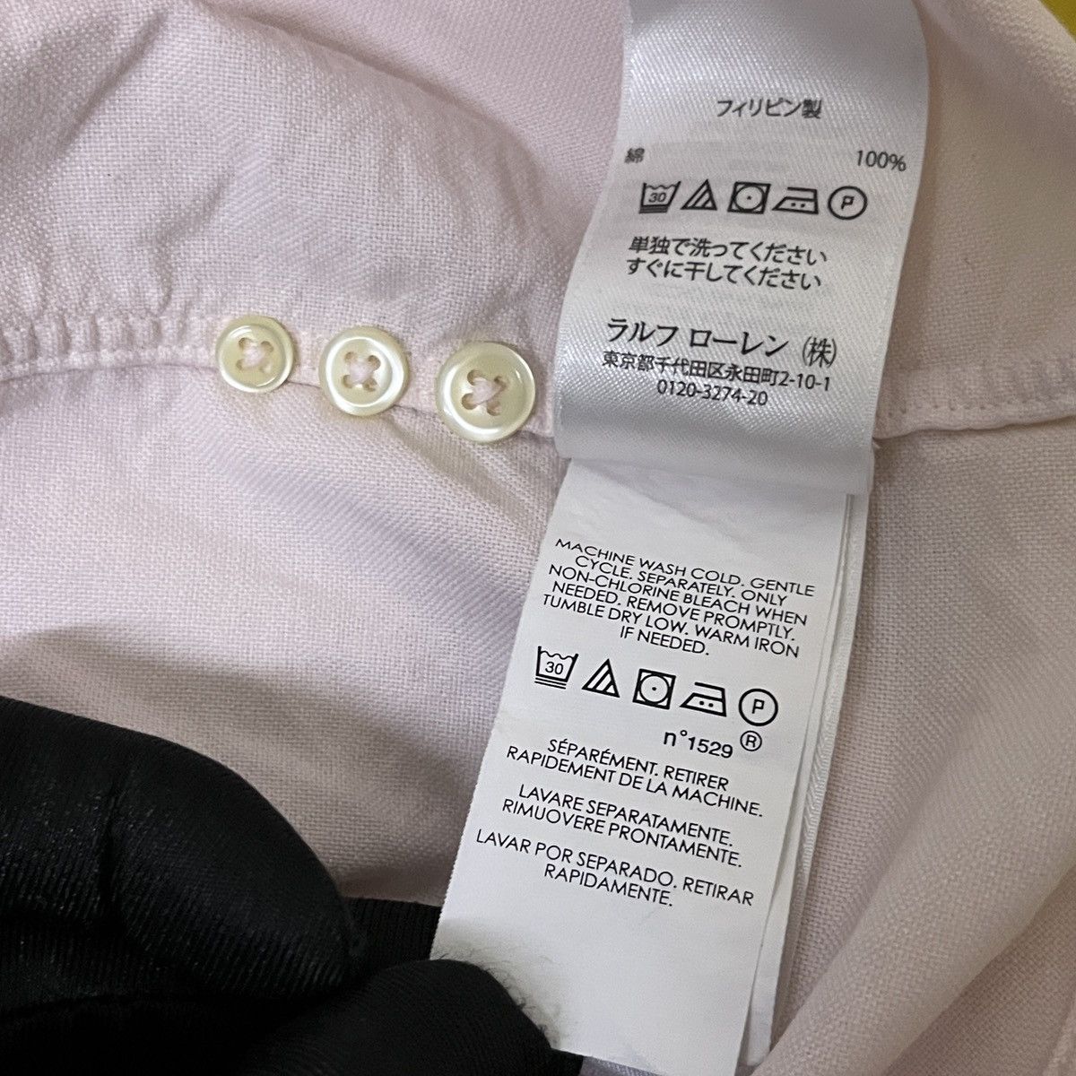 Polo Ralph Lauren × Ralph Lauren × Ralph Lauren Blue Label Pink Pony Polo Ralph Lauren Button Up Shirt Size US M / EU 48-50 / 2 - 11 Thumbnail