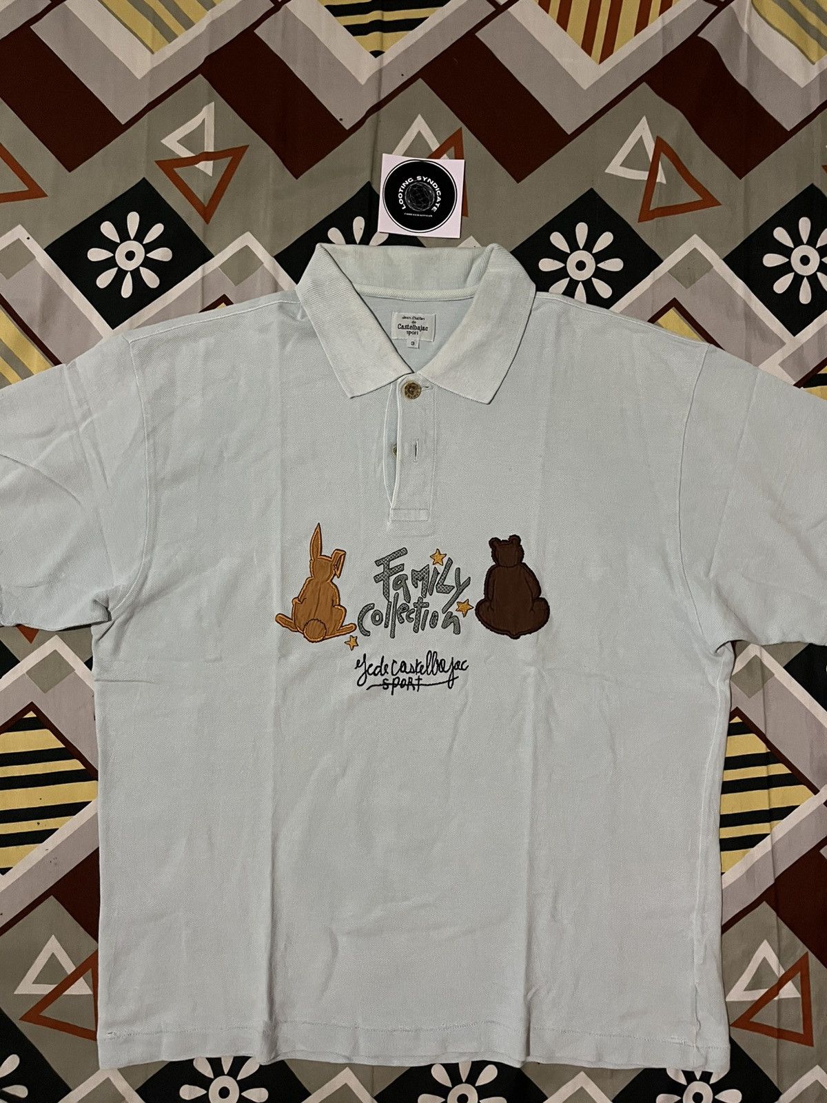 Designer × Jean Charles De Castelbajac × Vintage 🔥Vintage Jean Charles de Castelbajac Polo Shirt Size US L / EU 52-54 / 3 - 2 Thumbnail