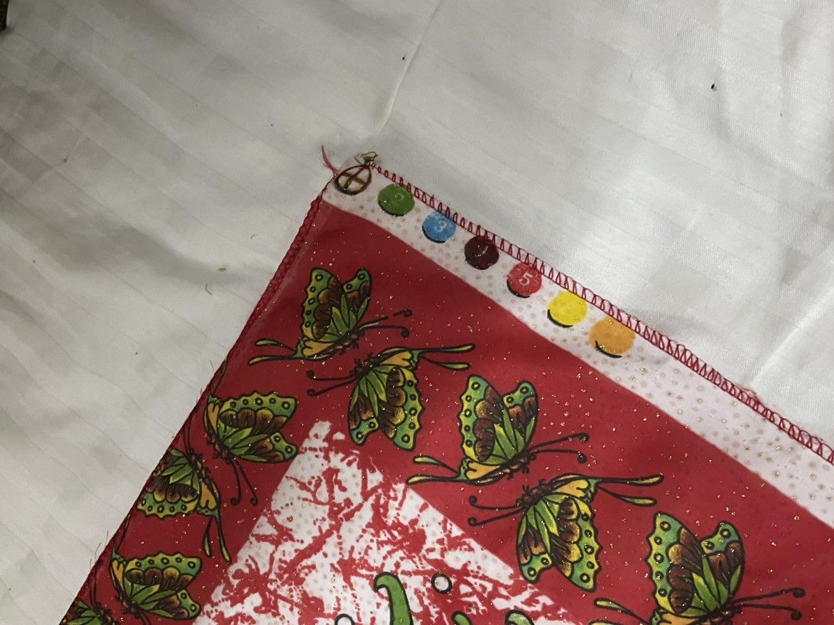 Vintage Ed Hardy Silk Scarf