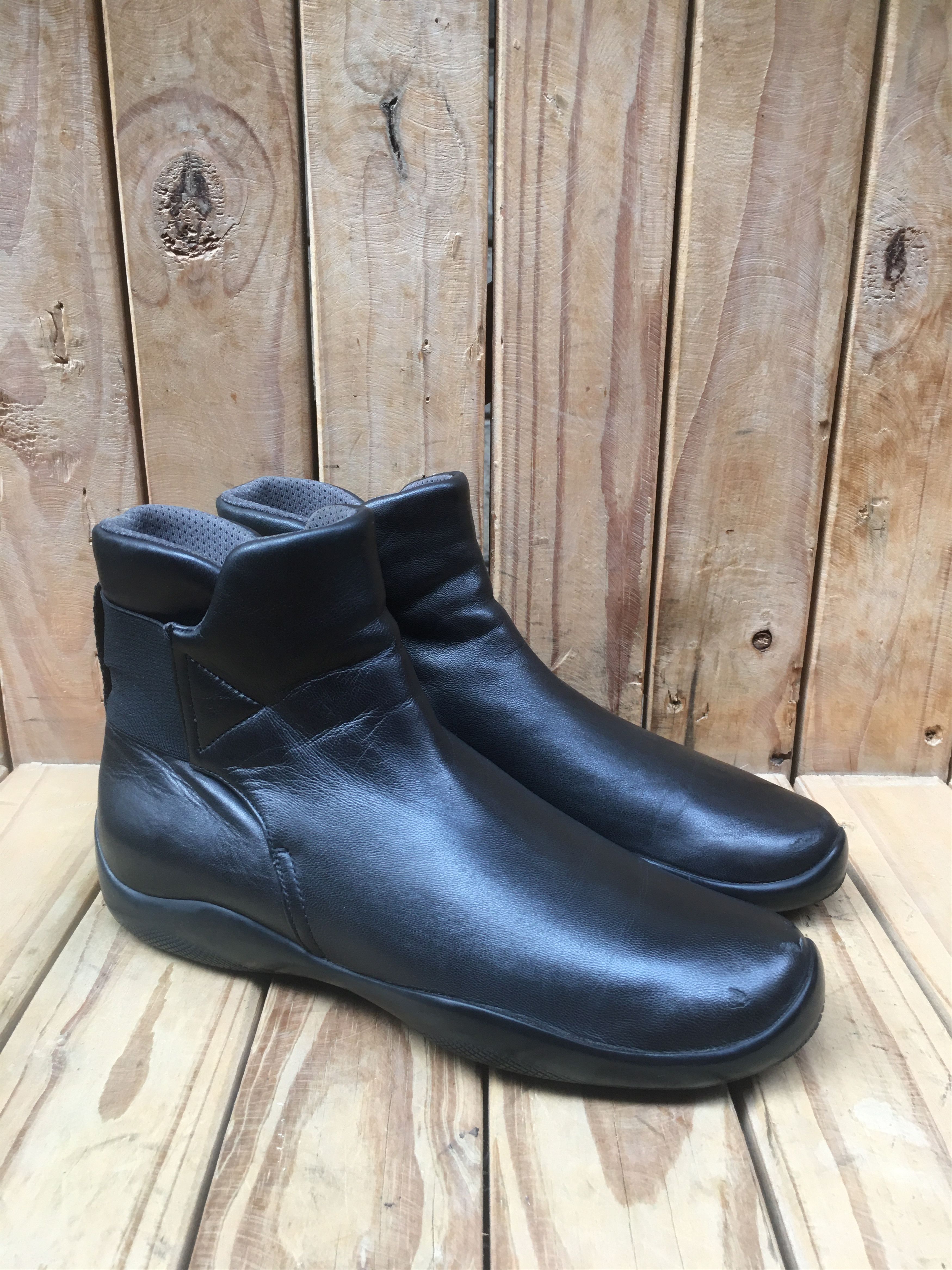 Prada PRADA Sports Black Black Women’s Boots USA 6.5 UK 3.5 Size US 6.5 / IT 36.5 - 6 Thumbnail