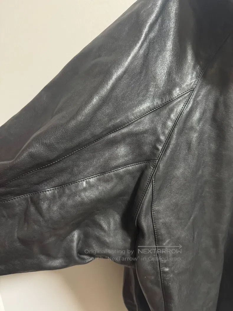 Balenciaga Balenciaga Black Leather Jacket Size US M / EU 48-50 / 2 - 9 Thumbnail