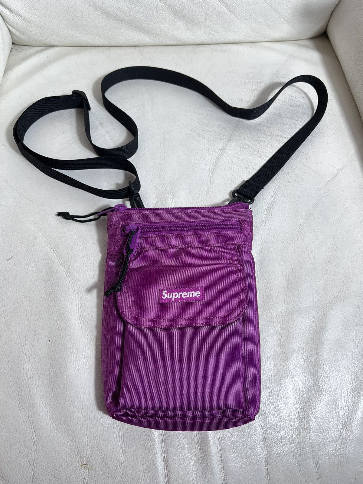 Supreme Supreme Raffia Tote Purple | Grailed