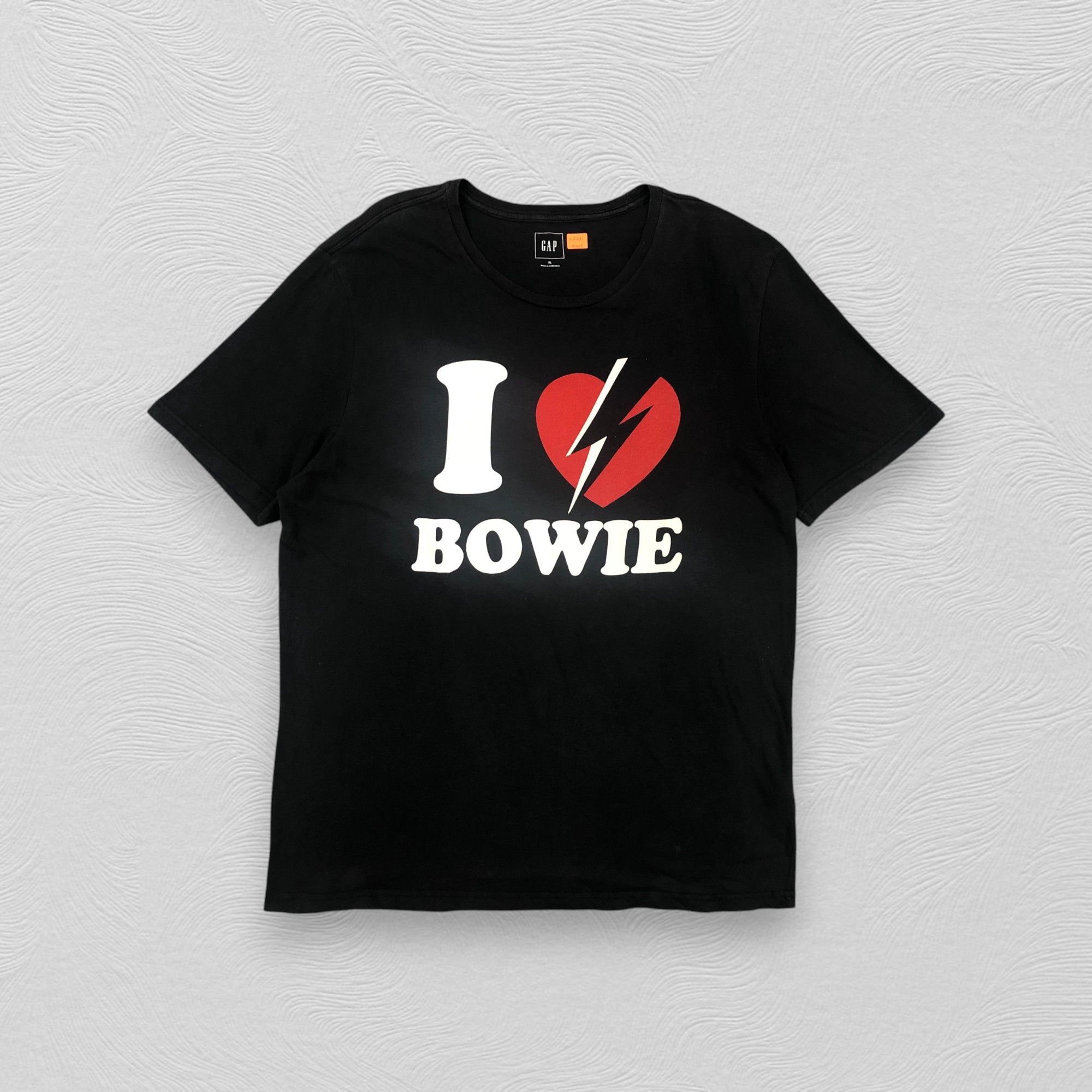 Band Tees Vintage I Love Bowie XLarge Tshirt - H006 Size US XL / EU 56 / 4 - 1 Thumbnail