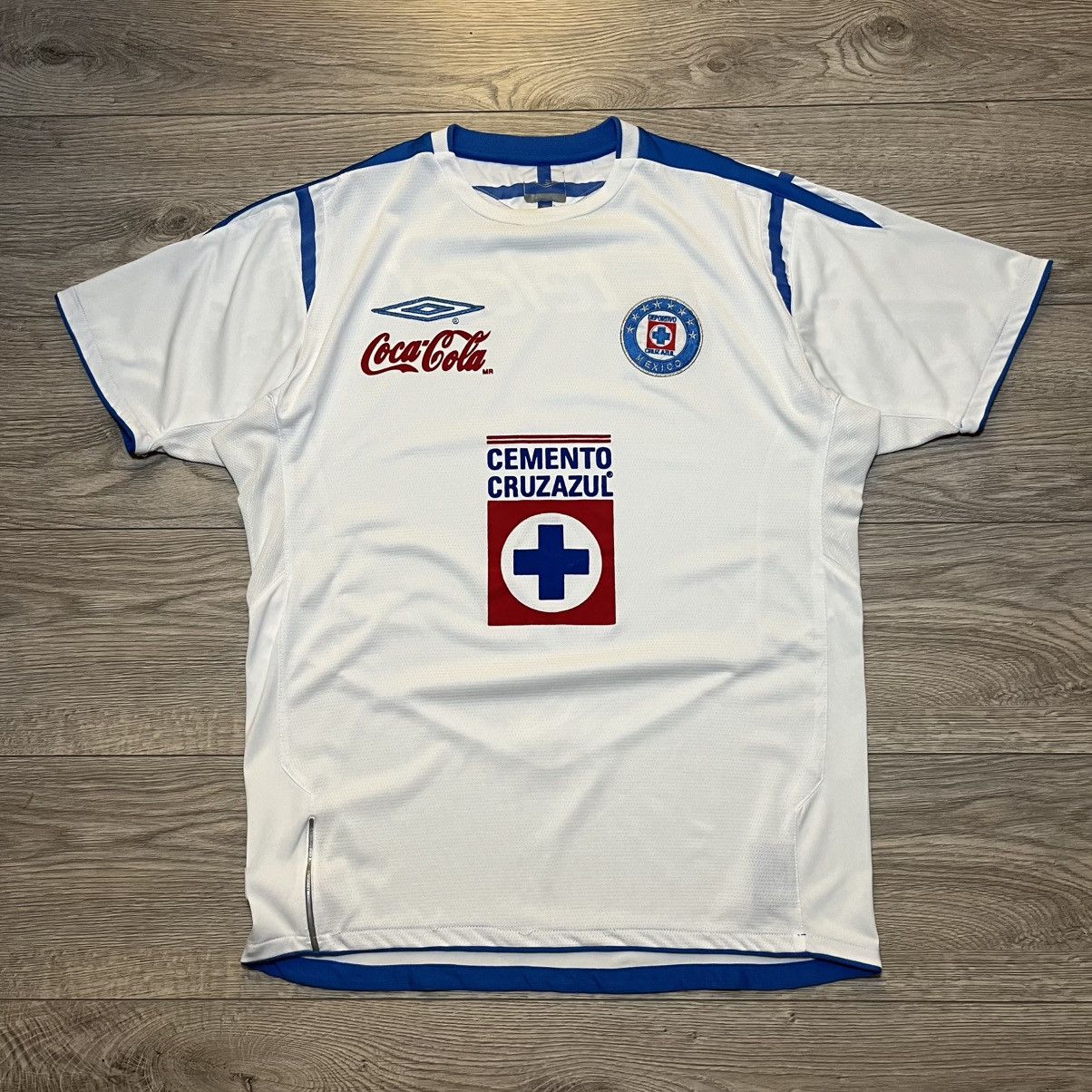 Umbro Umbro Cruz Azul Mexico Home Jersey Coca-Cola Blockore Size US M / EU 48-50 / 2 - 1 Thumbnail