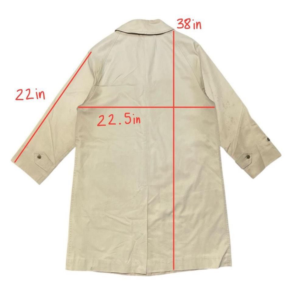 Burberry × Designer × Vintage 90s burberry trench coat Size US M / EU 48-50 / 2 - 2 Thumbnail