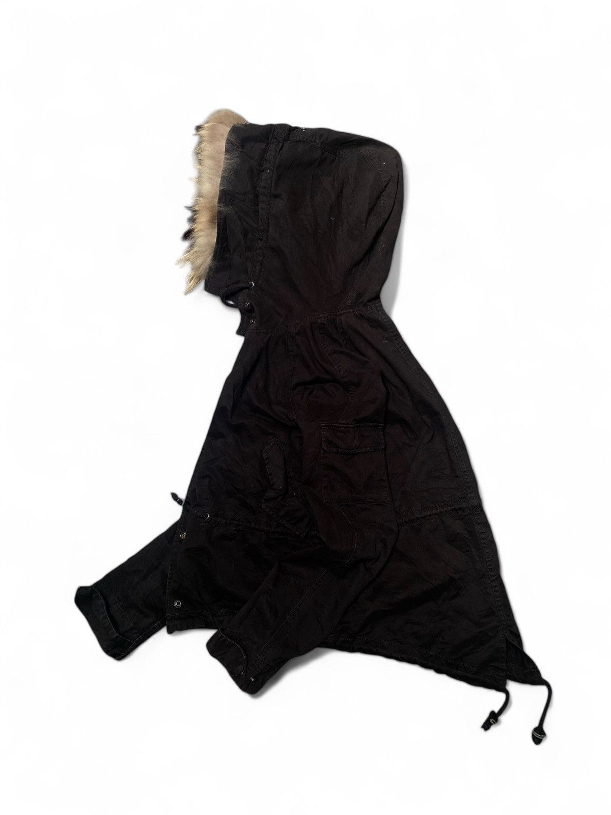 If Six Was Nine Moussy Fur Parka 00's Size US M / EU 48-50 / 2 - 2 Thumbnail