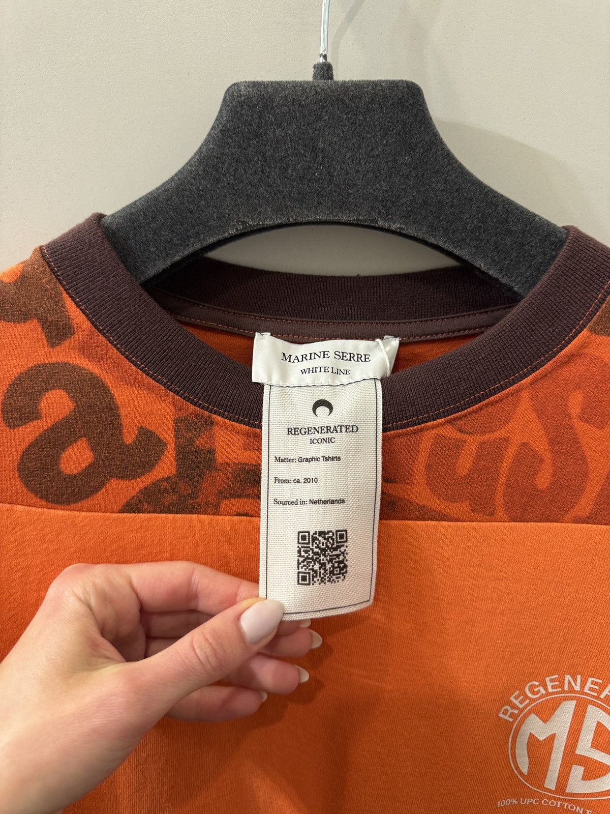 Marine Serre Last Size Marine Serre Regenerated Patchwork T-Shirt Size US M / EU 48-50 / 2 - 3 Thumbnail