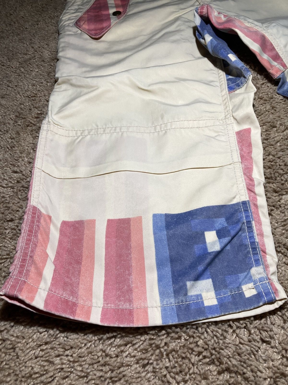 Beauty Beast SS99 Beauty:Beast America Digi Camo Flag Shorts 90s 1999 Size US 28 / EU 44 - 5 Thumbnail