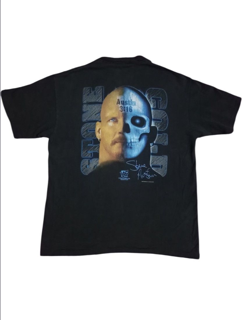 WWF STEVE AUSTIN x WWF x VINTAGE x RARE Size US XL / EU 56 / 4 - 1 Thumbnail