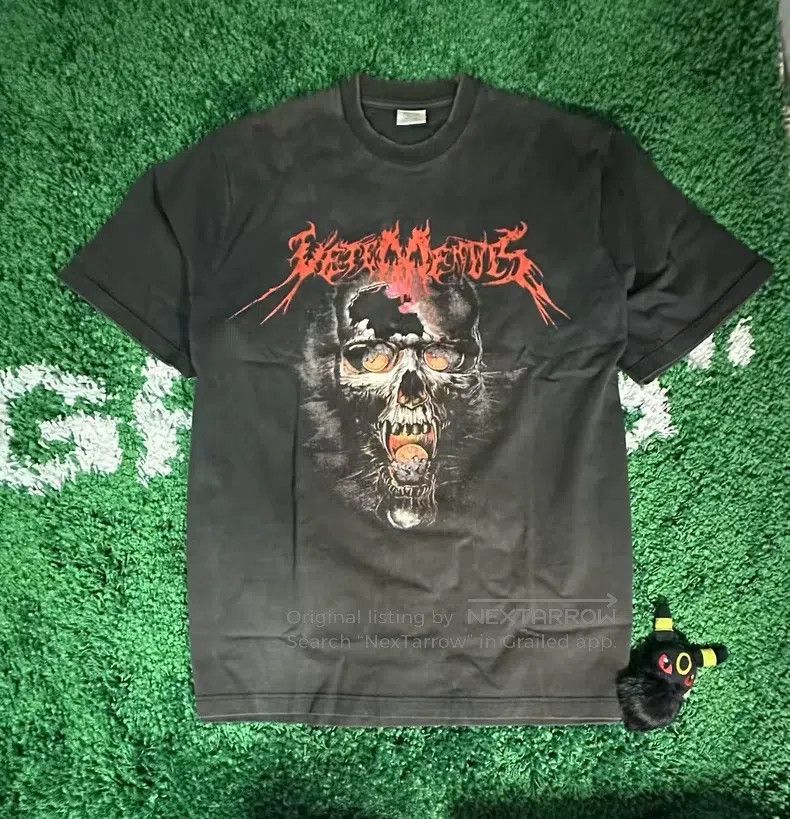Vetements Vetements Front Skull Short Sleeve Size US M / EU 48-50 / 2 - 1 Thumbnail