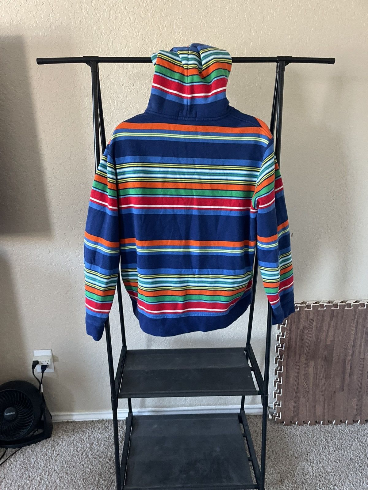 Polo Ralph Lauren Striped Pullover Hoodie Size US XL / EU 56 / 4 - 5 Thumbnail