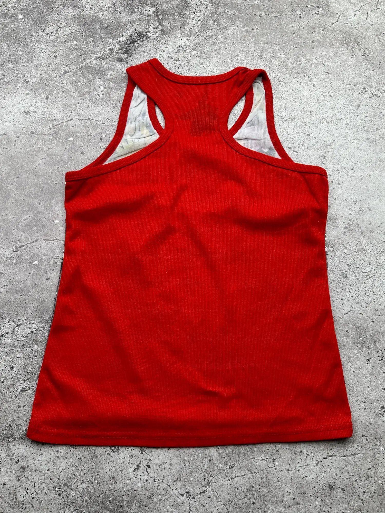 Vintage Vintage Printed Tank Top C197(V394)(E8) Size S / US 4 / IT 40 - 2 Thumbnail
