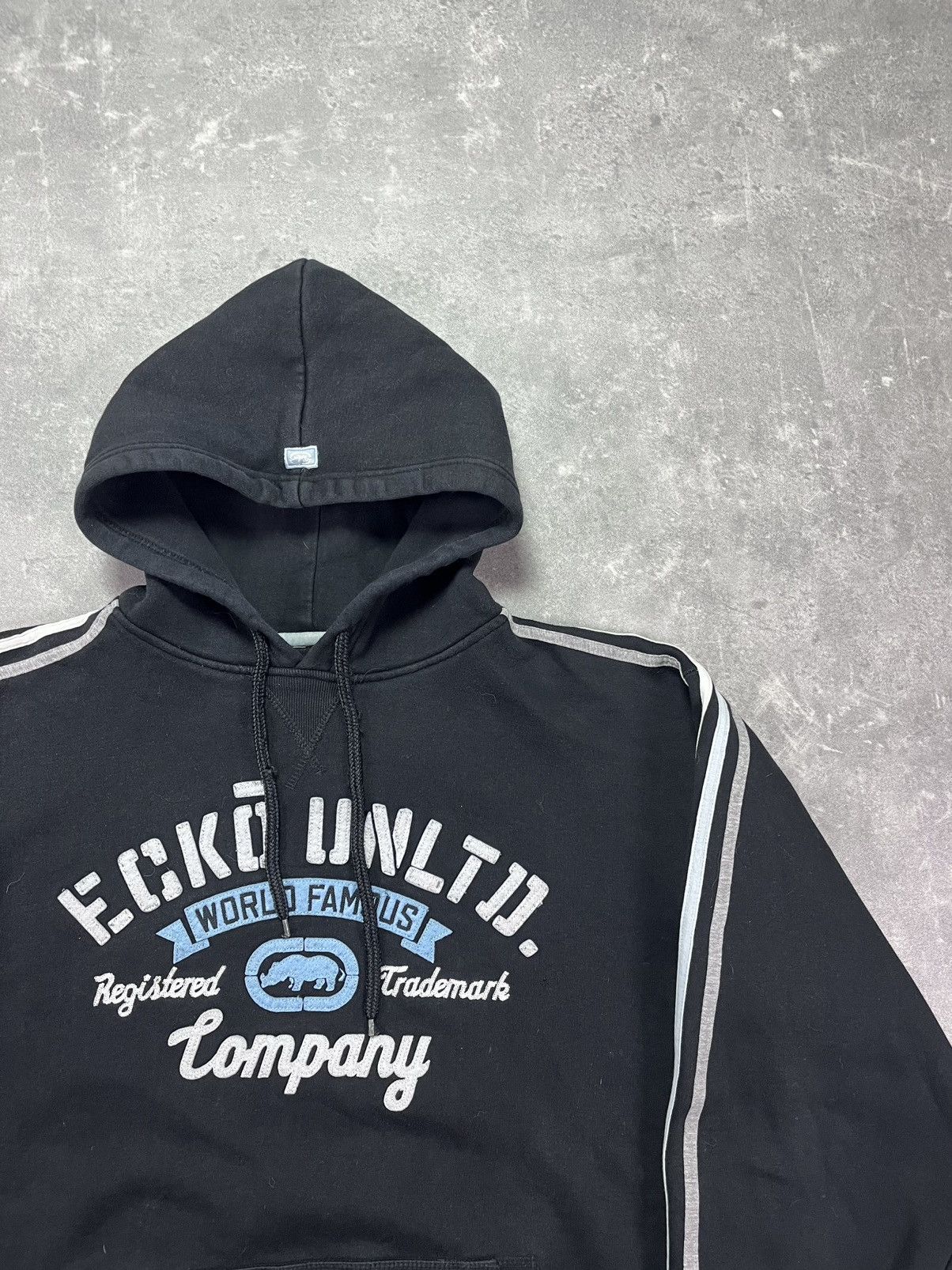 Ecko Unltd. Ecko Unltd Small Front Logo Baggy Hoodie L XL Boxy Size US XL / EU 56 / 4 - 4 Thumbnail