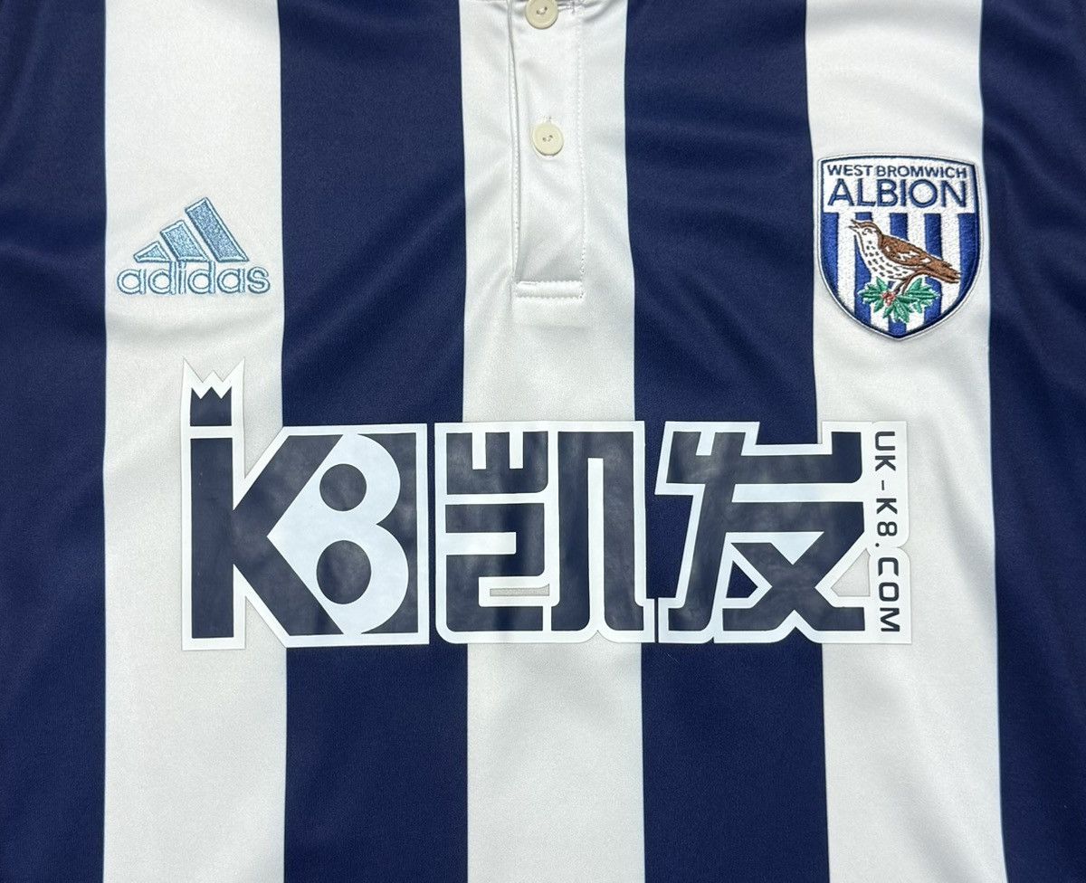 Adidas West Bromwich Albion 2016 2017 Home Shirt Jersey Adidas Size US XL / EU 56 / 4 - 5 Thumbnail