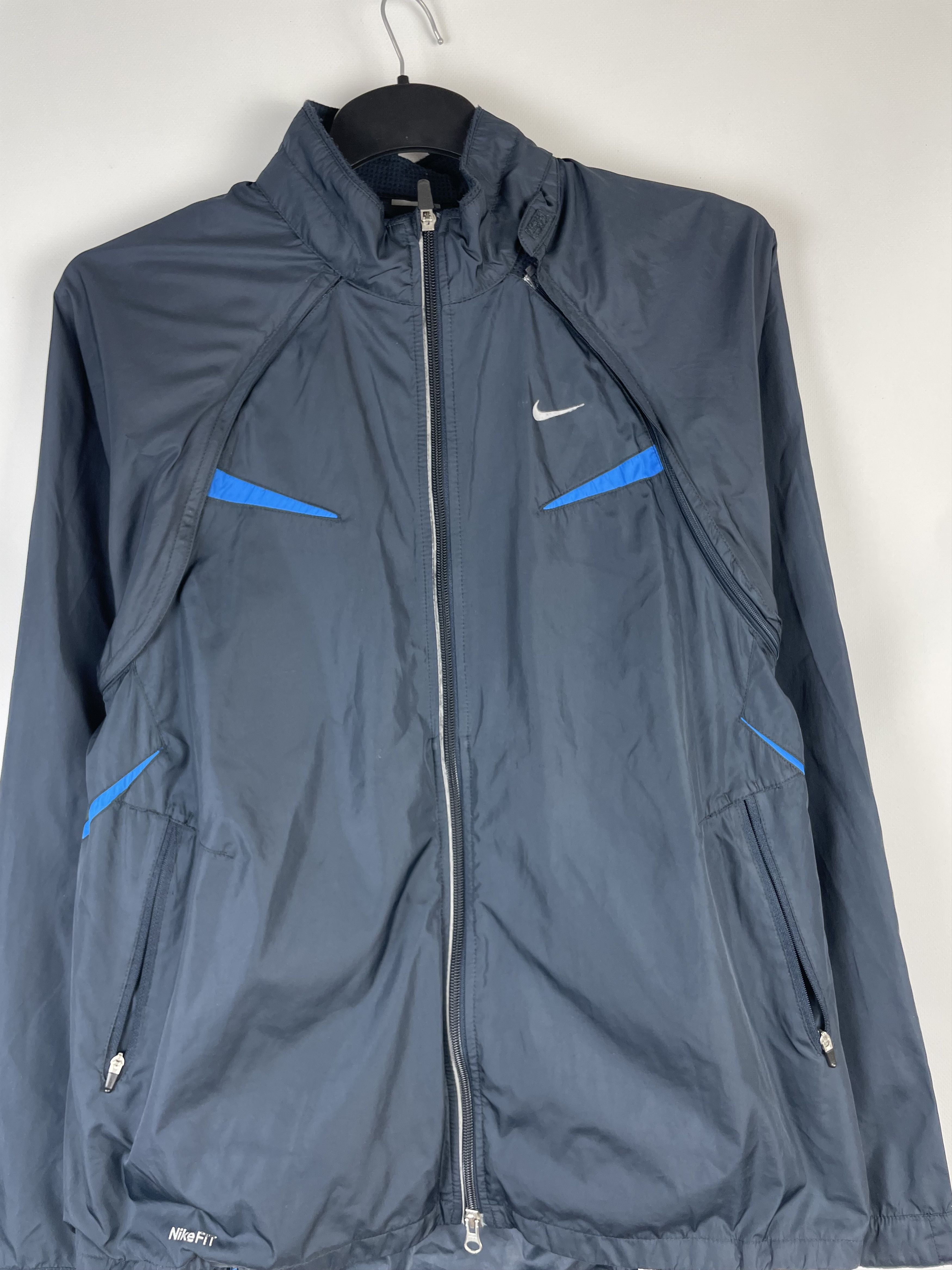 Nike × Vintage Vintage Nike Jacket Track Top Size US L / EU 52-54 / 3 - 3 Thumbnail