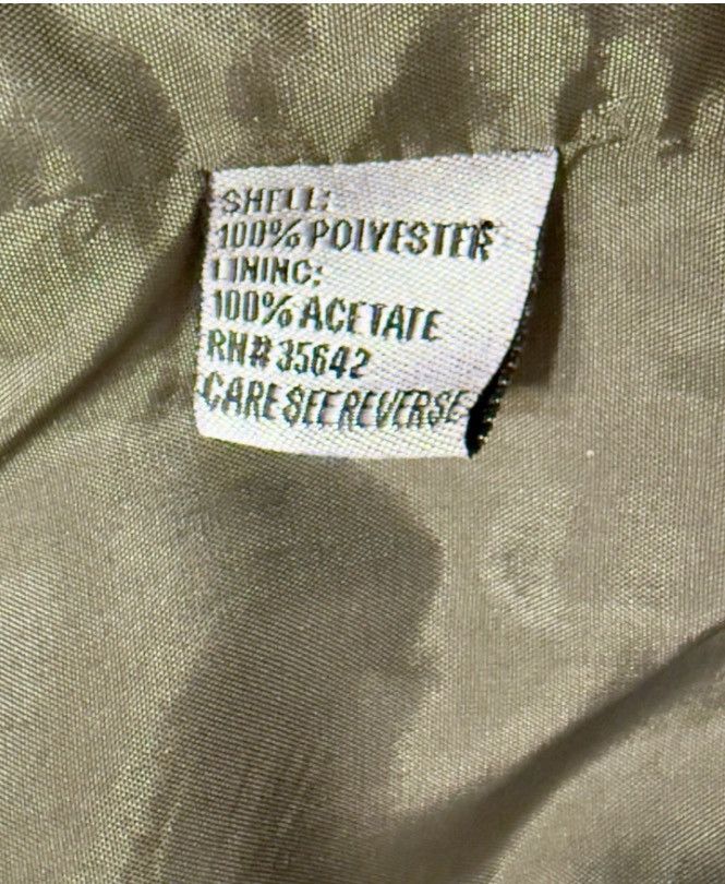 Halston Y2K Halston Olive Green Minimalist Jacket Size 12 Tailored Size XL / US 12-14 / IT 48-50 - 4 Thumbnail