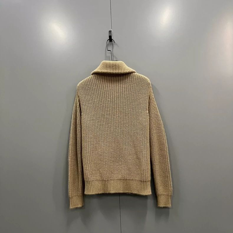 Prada Prada Brown patch triangular knitted jacket 2502-Nextarrow Size US XXS / EU 40 - 2 Thumbnail