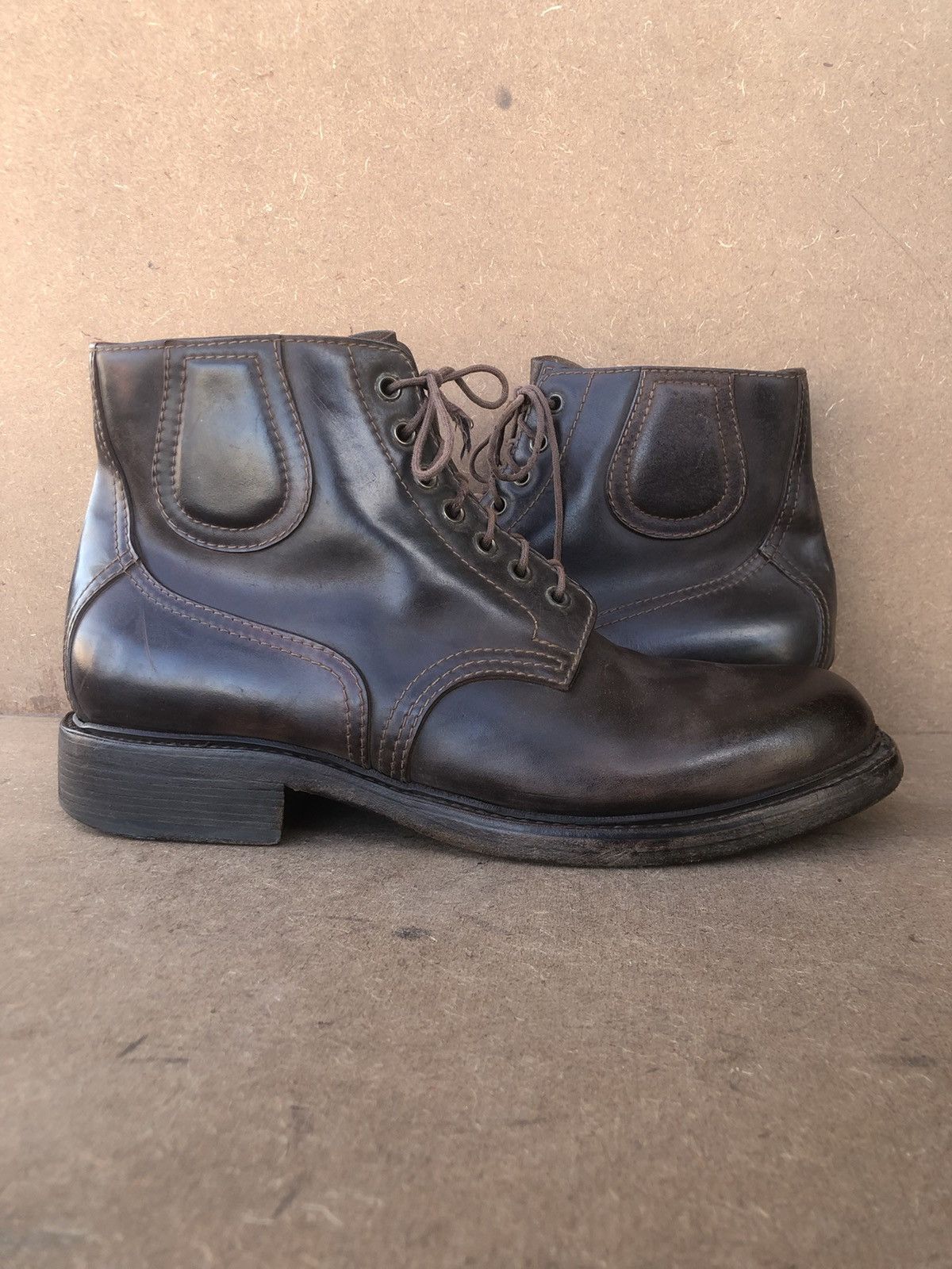 Notify Notify Brown Horse hide Leather Men’s Boots Size 42 Size US 8 / EU 41 - 5 Thumbnail
