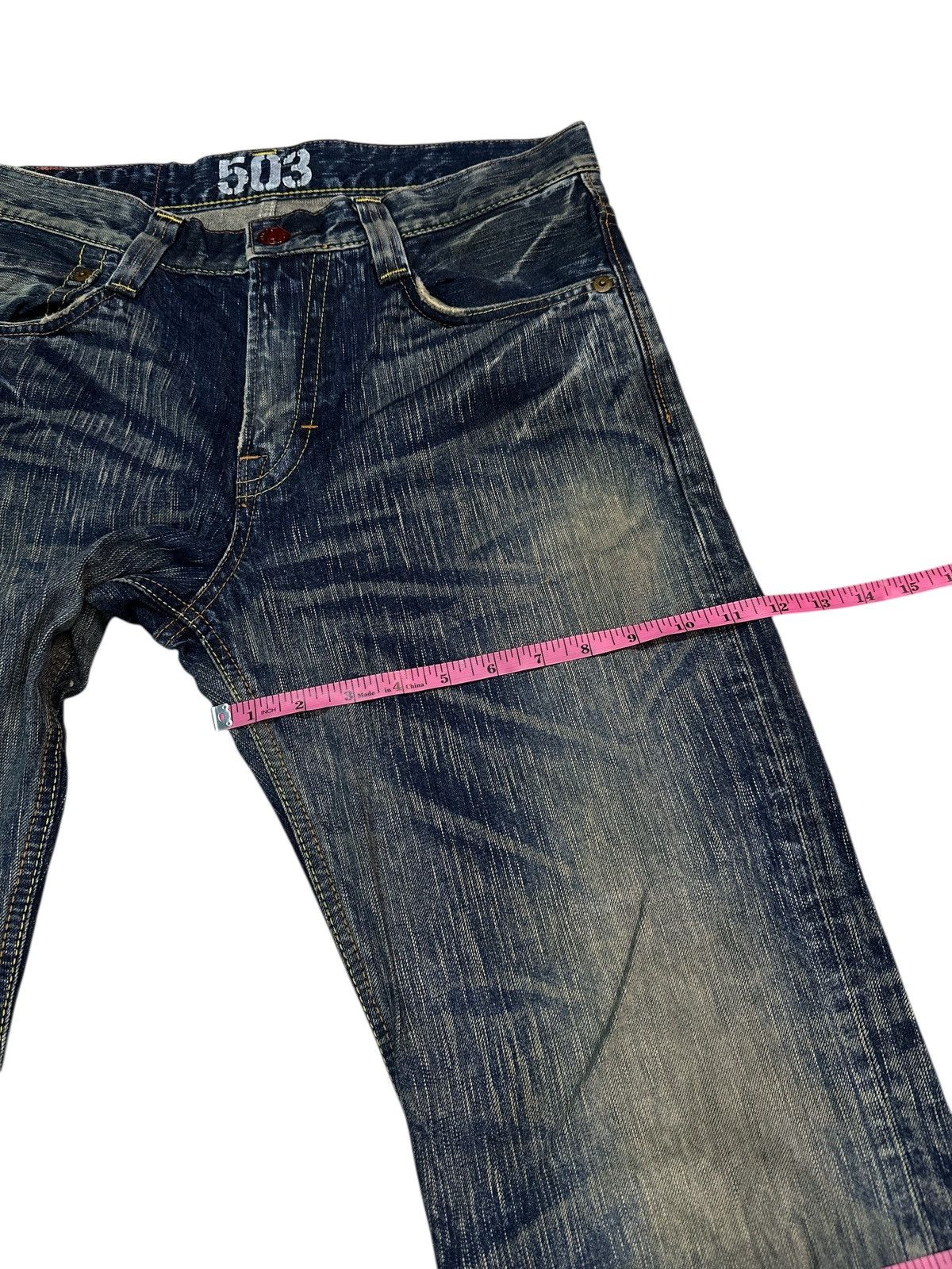 Kapital Vintage Edwin 503 Blue Trip Made In Japan . Size US 34 / EU 50 - 10 Thumbnail