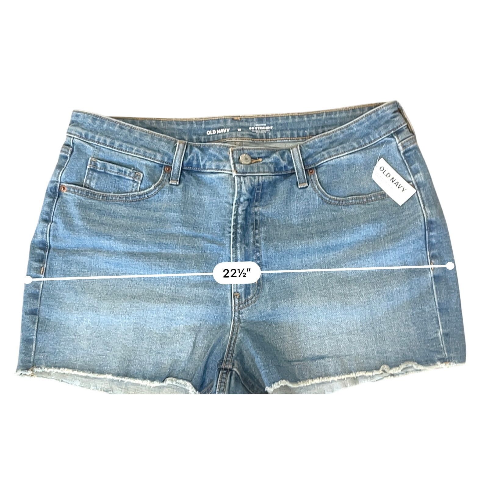 Old Navy Old Navy OG Dana Straight 3" Ins Jean Cut Off Shorts 6 NWT Size 38" / US 16 / IT 52 - 5 Thumbnail