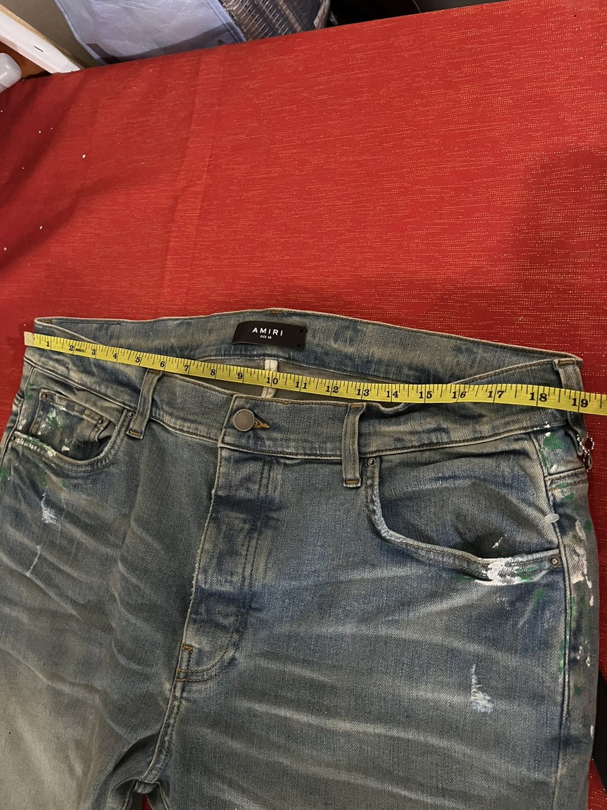 Amiri Amiri Painter Skinny Jeans Sz 38 Size US 38 / EU 54 - 21 Thumbnail