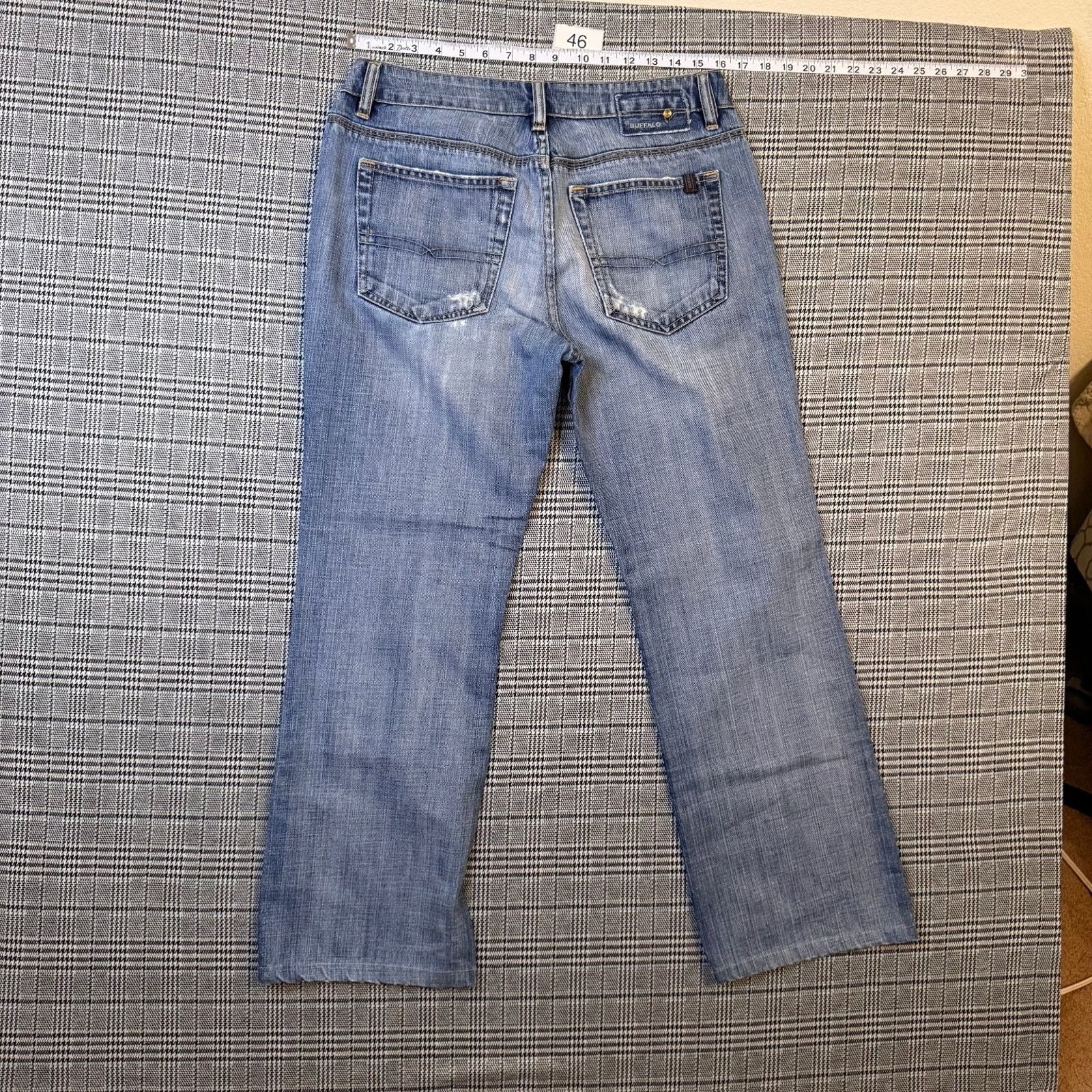 Buffalo David Bitton Buffalo David Bitton Men's Jeans Light Blue Denim Size 32x32 Size US 32 / EU 48 - 1 Thumbnail