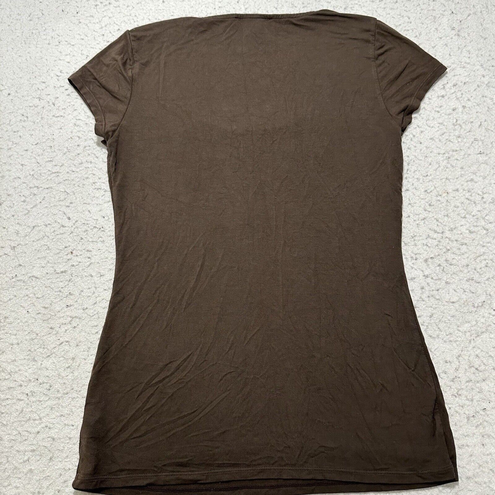 White House Black Market White House Black Market Small Scoop Neck Sequin Brown Top Size S / US 4 / IT 40 - 10 Thumbnail