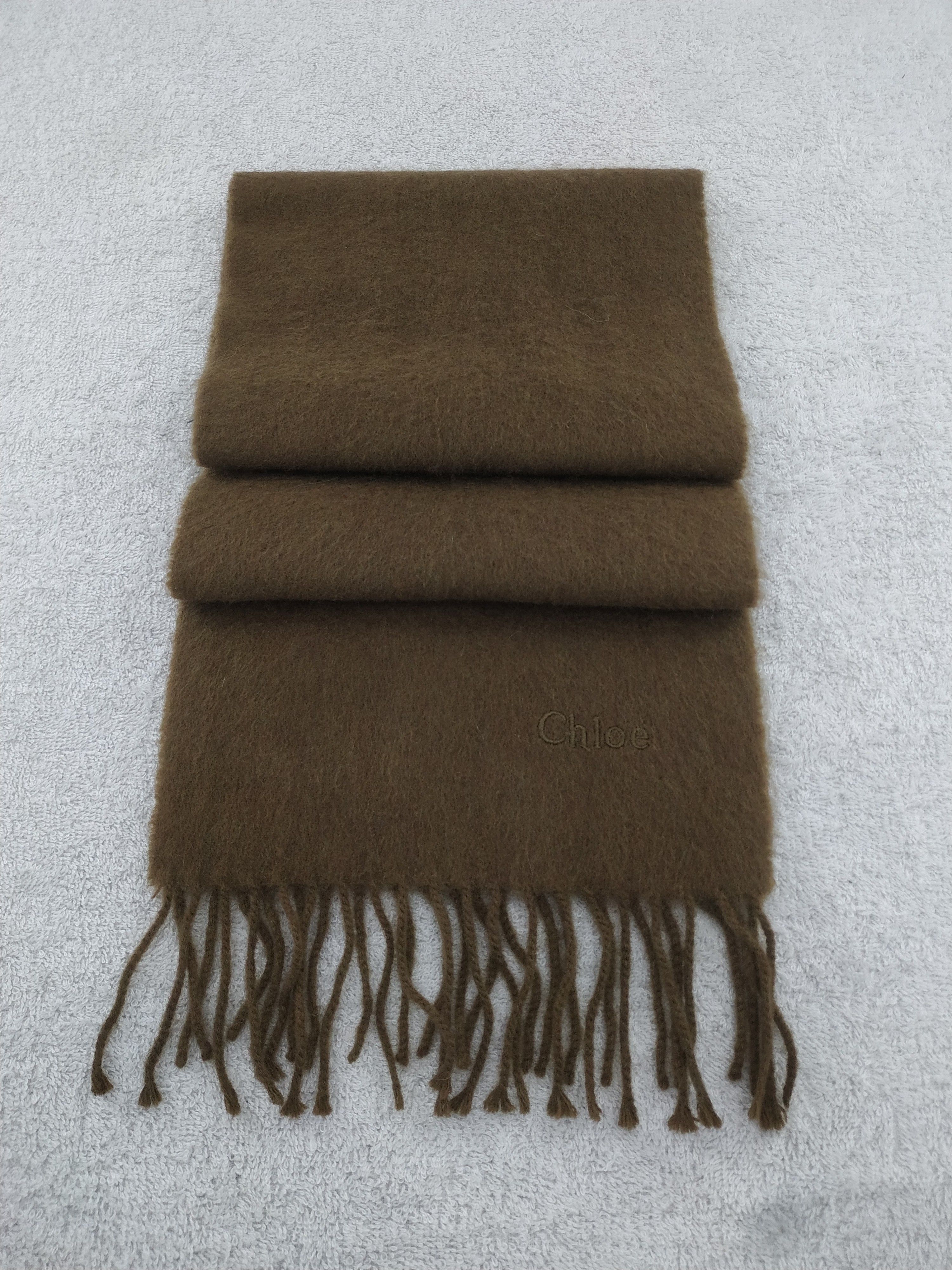 Chloe Vintage Chloe Scarf/Muffler/Neckwear MF193 Size ONE SIZE - 2 Thumbnail