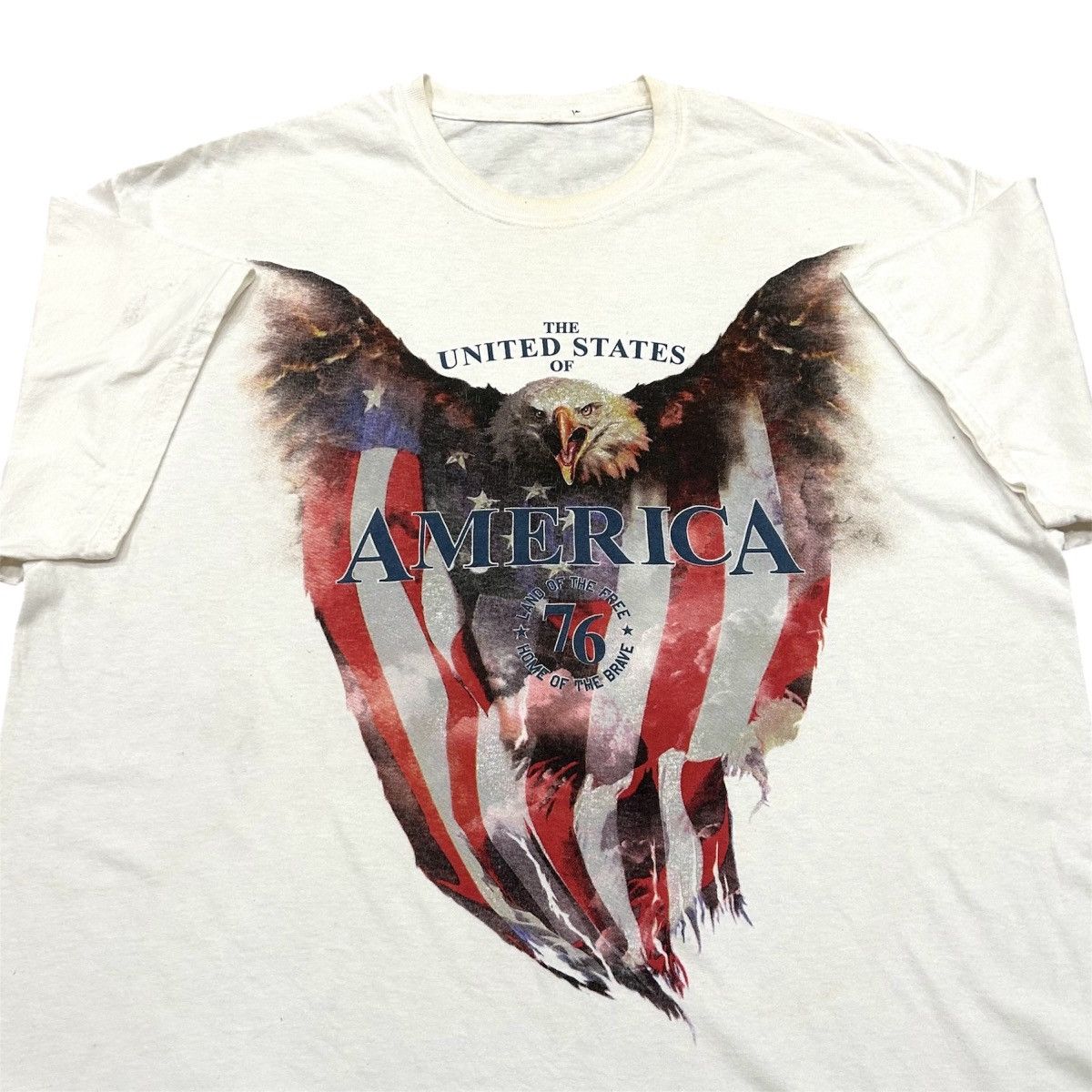 Other America Eagle USA Flag OVP Graphic Tshirt Size US XL / EU 56 / 4 - 2 Thumbnail
