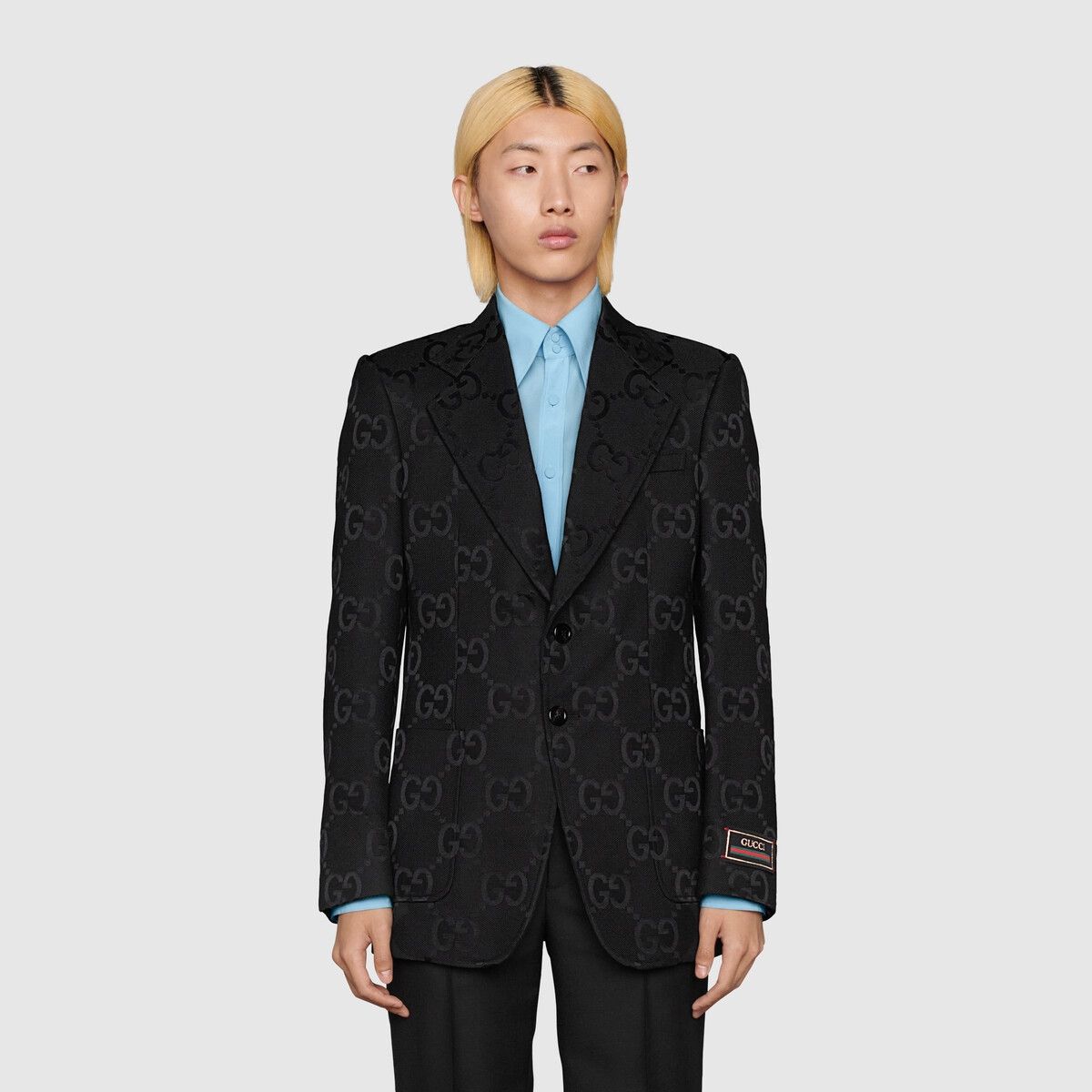 Gucci o1mt1gz0725 Jumbo GG Canvas Jacket in Black Size US S / EU 44-46 / 1 - 3 Thumbnail