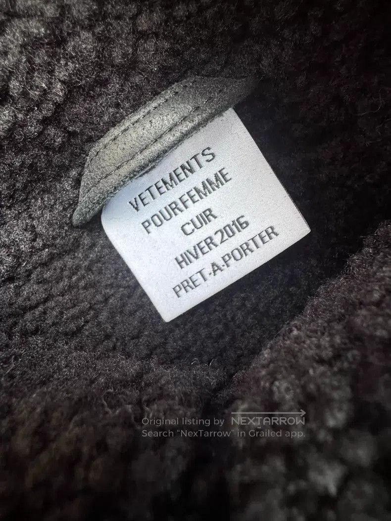 Vetements Vetements Sheepskin Fur Coat Jacket Size US S / EU 44-46 / 1 - 5 Thumbnail