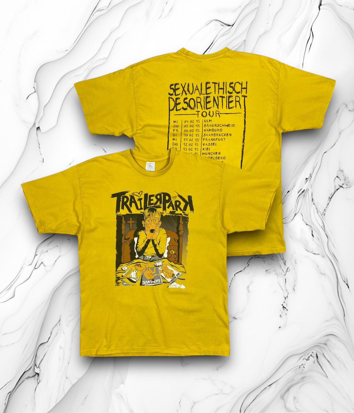 Band Tees Trailer park Sexualethisch Desorientiert Tour 2005 T Shirt Size US L / EU 52-54 / 3 - 1 Thumbnail